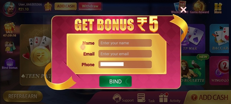 Teen Patti Gold