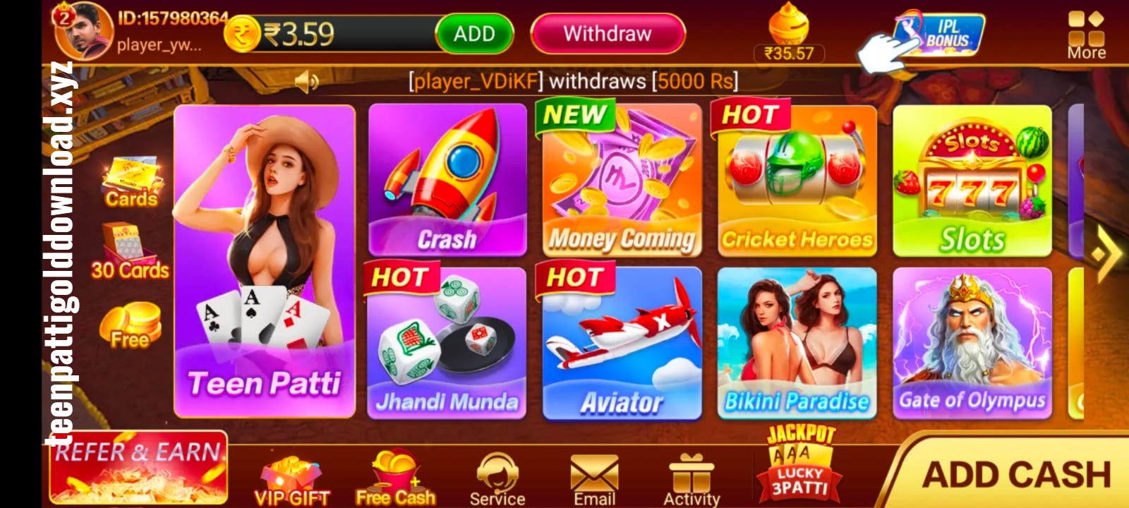 Teen Patti Gold Old Version